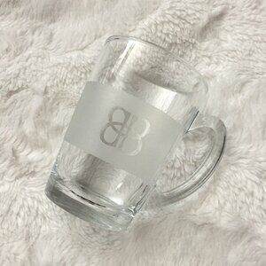 Baileys Original Irish Cream Glass Etched Coffee Mug Frosted Logo